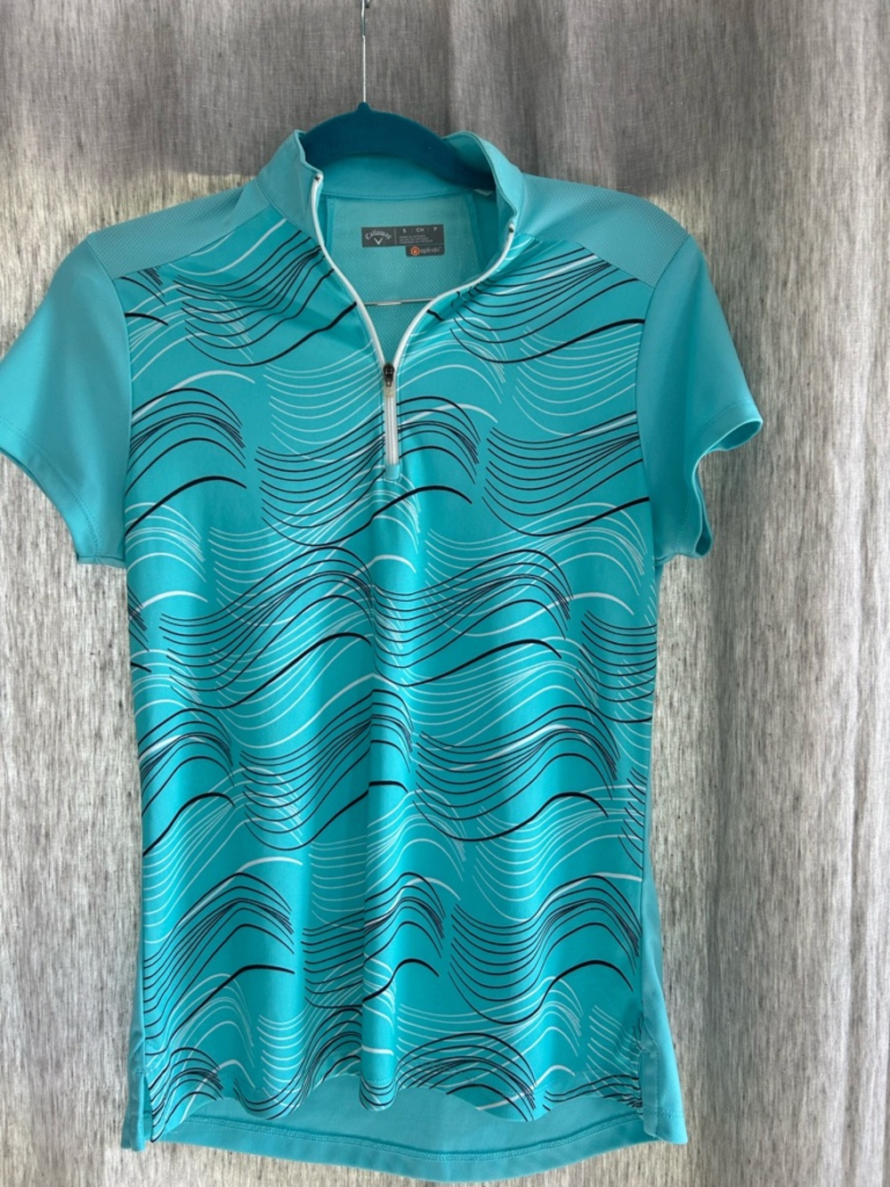 WOMENS CALLAWAY OPTI DRI GOLF POLO SMALL